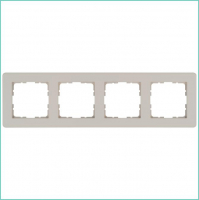 Рамка 4-м G-Flex тауп Jasmart G1104T