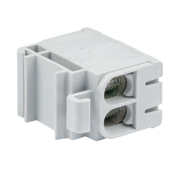 Клемма силовая вводная двойн. КСВ 16-50кв.мм сер. EKF plc-kvs2-16-50-grey