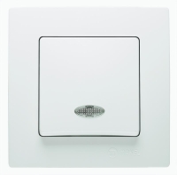 Выключатель 1-кл. Lillium с подсветкой Makel 32001021