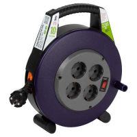 Удлинитель в закрыт. корпусе 4х10м с заземл. 10А с выкл. BPx-4e-3x1-10m ПВС 3x1 Эра Б0052927