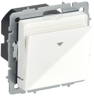 Выключатель карточный BRITE 30А ВС10-1-8-БрБ механизм бел. IEK BR-V11-0-10-K01