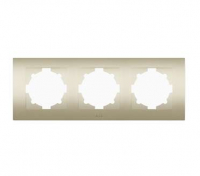 Рамка 3-м Cosmo титаниум ABB 612-011400-227