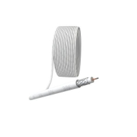 Кабель коаксиальный RG-6U 75 Ом CCS/(оплетка Al 48%) PVC бел. (уп.10м) Simple Эра Б0044598