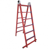 Антиток Лестница-стремянка стеклопластиковая трансформер ЛСПТД-2,0 436963