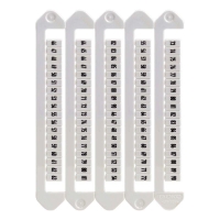 Маркировка для клемм ширина 5мм от 136 до 180 горизонтальная ориентация DKC NUTB-5-136-180H