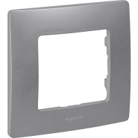 Рамка 1-м Etika алюм. IEK 672551