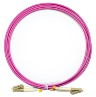 Шнур оптический FOP-50-OM4-LC-LC-2m duplex LC-LC50/125mm OM4 2м LSZH Cabeus 9102c