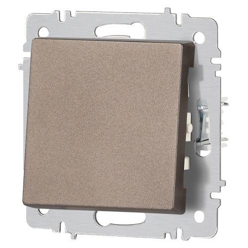 Переключатель перекрестный 1-кл. СП Accent 6-108-08 10А IP20 250В бронза Intro Б0063594