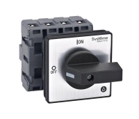 Выключатель-разъединитель 4п 63А IP20 с черн. рукоят. на дверцу 4 винтами SE MSD63420B