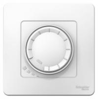 Светорегулятор поворотно-нажимной универсальный СП Blanca 400Вт бел. SE BLNSS040011
