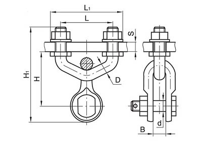 Узел крепления КГП-7-3