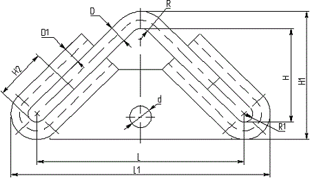Коромысло универсальное 2КУ-12-1
