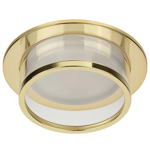 Светильник декоративный DK99 GD MR16 GU5.3 встраив. золото ЭРА Б0058395