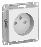 Розетка AtlasDesign 16А без заземл. защ. шторки механизм лотос SE ATN001349