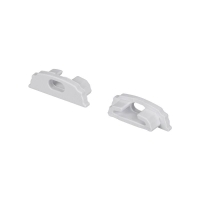 Заглушка ARH-BENT-W18 с отверстием пластик Arlight 023092