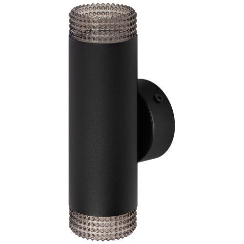 Светильник WL50 BK/BK 2хGU10 2х12Вт IP20 настенный черн. Эра Б0061193