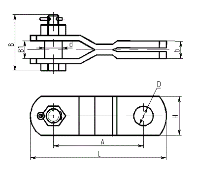 Звено промежуточное трехлапчатое ПРТ-12-1