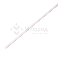 Трубка термоусадочная ТУТ нг 3.0/1.5 бел. 1м Rexant 20-3001