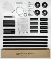 Муфта кабельная концевая наружн. уст. 1кВ 1КНТпН-4х(70-120) с болтов. наконечн. Нева-Транс Комплект 22020097