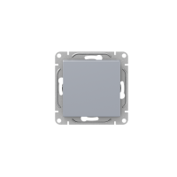 Выключатель 1-кл. СП Эпика механизм алюм. EKF UP1-SWA-10