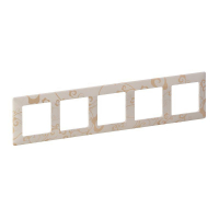 Рамка 5-м Valena Life универсальная ампир беж. Leg 754115