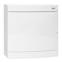 Щит слаботочный навесной Unix 2 габарит IP41 бел. дверь увеличенный PROxima EKF ux-2m-nw-xl