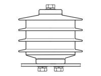 ОПН-П1 3,4 (УХЛ1) С ПОЛИМЕРНОЙ ВНЕШНЕЙ ИЗОЛЯЦИЕЙ (ДЛЯ ТЯГОВЫХ ПОДСТАНЦИЙ РЖД)
