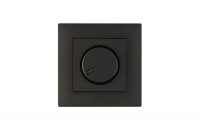 Розетка 1-м Karea RIZZ STAR без заземл. дым. металлик Makel 88050022