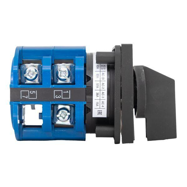 Переключатель кулачковый ПК-1-13 3П 63А "0-1" EKF pk-1-13-63