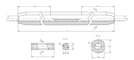 Зажим соединительный прессуемый САС-240-1