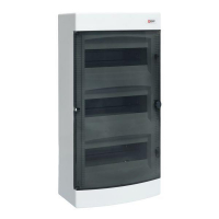 Щит распределительный навесной Unix 3х12мод. IP41 прозр. дверь PROxima EKF ux-3x12-n