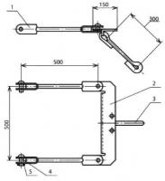 Коромысло для компенсированной анкеровки КС-159