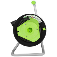 Удлинитель на пластик. катушке 1х15м без заземл. GAZ-2x0.75-15m Greenline ПВС 2х0.75 Эра Б0065096