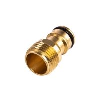 Адаптер латунный 1/2дюйм внешняя резьба ЧЕТЫРЕ СЕЗОНА 62-0276
