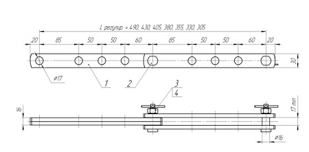 Звено промежуточное регулируемое ПРР-7-1