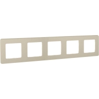 Рамка 5-м Inspiria сл. кость IEK 673971