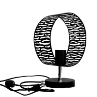 Светильник "Дакар" ННБ 63-60-020 (ИМ) настольный шнур черн. черн. муар Элетех 1005405058