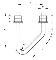 Хомут для крепления к уголку КС-138
