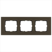 Рамка 3-м G-Glass стекло каперсовый Jasmart G1003GT