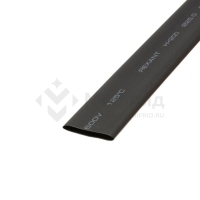 Трубка термоусадочная ТУТ нг 25.0/12.5 черн. 1м Rexant 22-5008