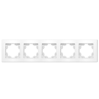 Рамка 5-м Афина универс. бел. Universal A1042