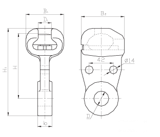 Ушко однолапчатое У1-21-20