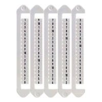 Маркировка для клемм ширина 5мм от 31 до 40 вертикалная ориентация DKC NUTB-5-31-40V