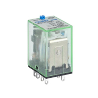 Реле промежуточное с кнопкой тестирования NJDC-17(D)/4ZS 4 конт. с инд. LED 3А AC 24В (R) CHINT 651142