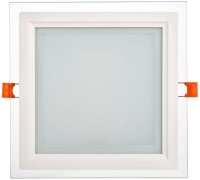 Светильник светодиодный ДВО 1625 18Вт 4000К IP20 встраив. со стекл. квадр. IEK LDVO0-1625-18-4000-K01