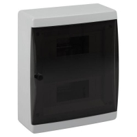 Корпус навесной COMFORT ЩРН-П-18 IP41 пластик. прозр. крышка бел. Эра Б0067239