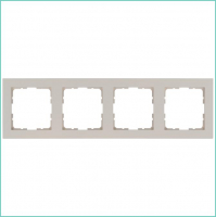 Рамка 4-м G-Classic тауп Jasmart G1004T