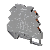 Преобразователь сигнала DSI 6.2мм 1 вход 0-20мА 1 выход 0-10В DKC DSI-S-A3112