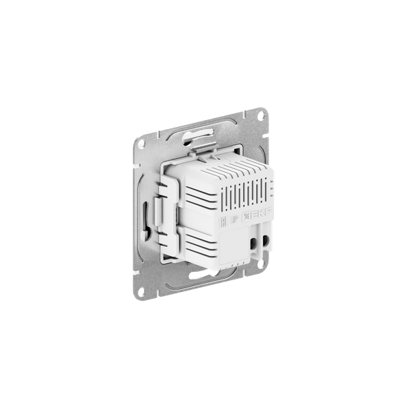 Розетка 2-м СП Эпика USB-C механизм бел. EKF UP1-SOW-2USBC