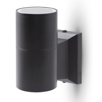 Светильник уличный фасадный металлический IP54 LGU10-02 C02 черн. Camelion 15387